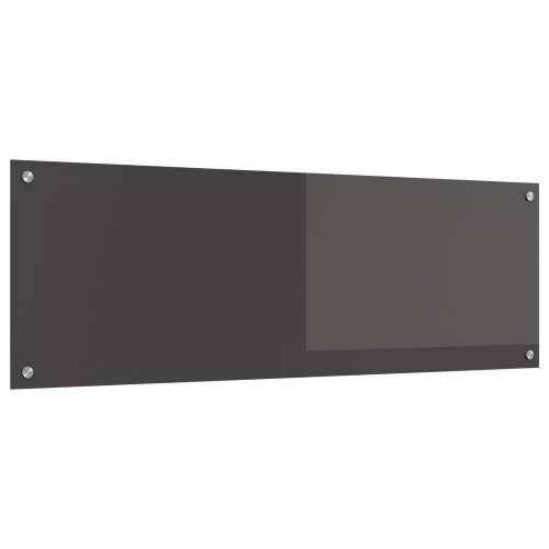 Kuhinjski Kamenčić Tamno siva 120x40x0,6 cm Kaljeno Staklo Cijena