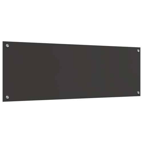 Kuhinjski Kamenčić Tamno siva 120x40x0,6 cm Kaljeno Staklo Cijena