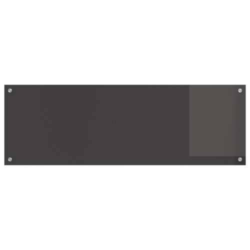 Kuhinjski Kamenčić Tamno siva 120x40x0,6 cm Kaljeno Staklo Cijena