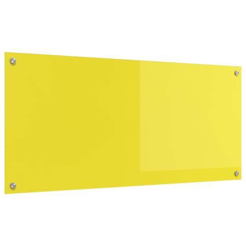 Žuta Kuhinjska Ploča 110x50x0,6 cm Kaljeno Staklo Cijena