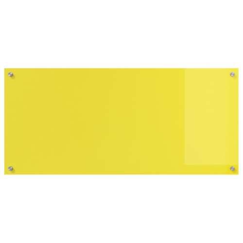 Žuta Kuhinjska Ploča 110x50x0,6 cm Kaljeno Staklo Cijena