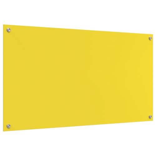 Žuti kuhinjski zaštitni zid 110x60x0,6 cm od kaljenog stakla Cijena