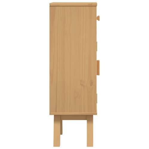 Kabinet za pohranu u kupaonici 35x30x90 cm od masivnog drva borovine Cijena