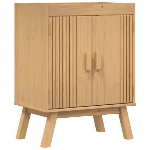 Kupaonski ormar 114x43x73,5 cm od čvrstog bora Cijena
