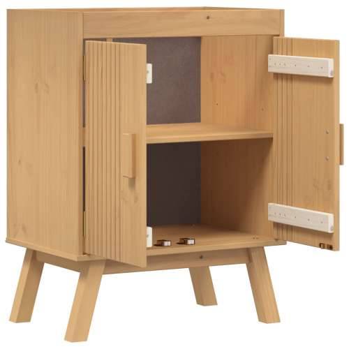 Kupaonski ormar 114x43x73,5 cm od čvrstog bora Cijena