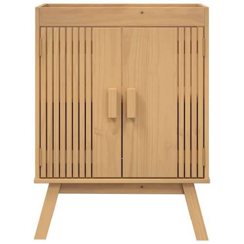 Kupaonski ormar 114x43x73,5 cm od čvrstog bora Cijena