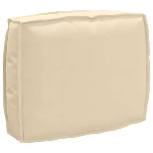 Jastuk za paletu za naslon bež 50x40x12 cm Oxford tkanina Cijena