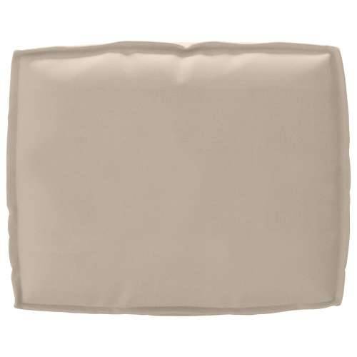 Jastuk za paletu za naslon Taupe 50x40x12 cm Oxford tkanina Cijena