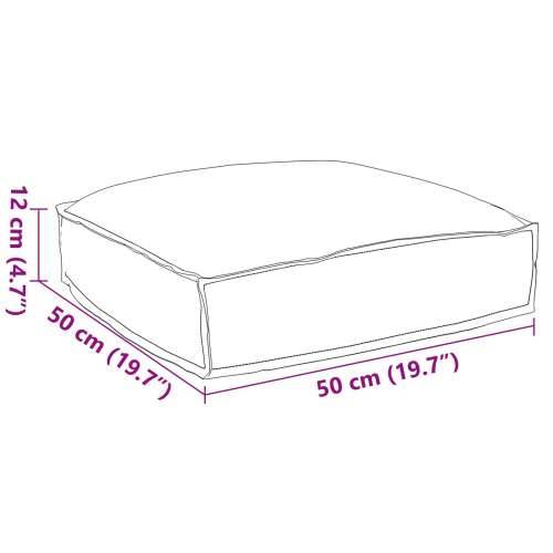 Jastučić od paleta za sjedenje Uzorak lista 50x50x12 cm Cijena