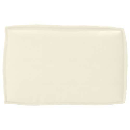 Jastuk za naslon od paleta Krem 60x40x12 cm Oxford tkanina Cijena