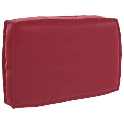 Jastuk za naslon od palete vino crveni 60x40x12 cm Oxford tkanina Cijena