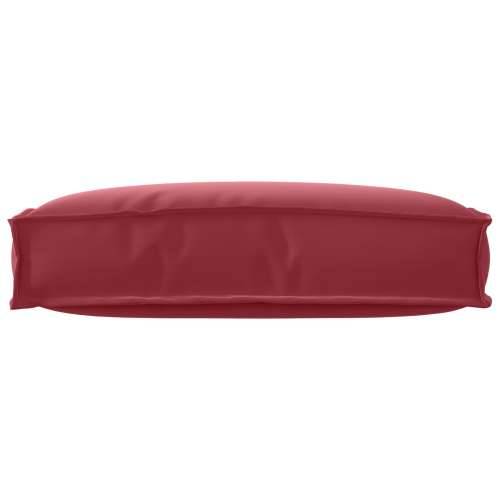 Jastuk za naslon od palete vino crveni 60x40x12 cm Oxford tkanina Cijena