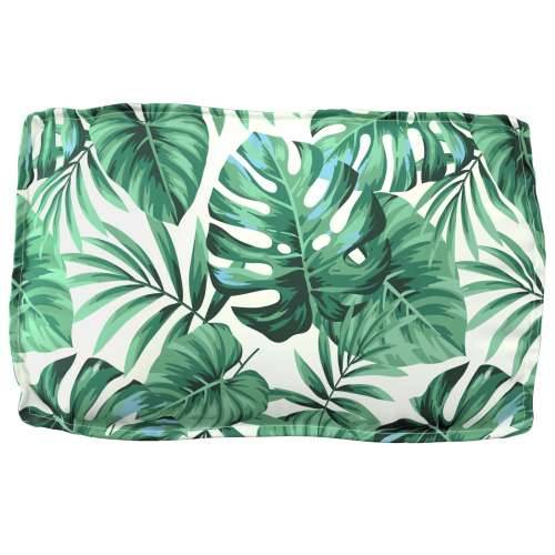 Jastuk za naslon palete uzorak lista 70x40x12 cm Oxford tkanina Cijena