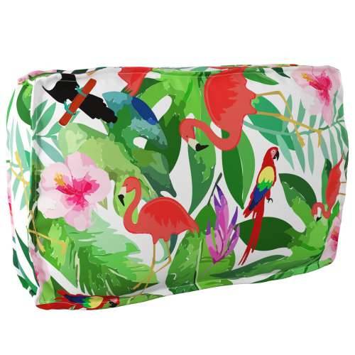 Jastučić za naslon od paleta Tropska Džungla 70x40x12 cm Oxford tkanina Cijena
