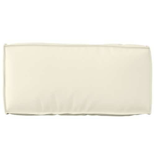 Jastučić za naslon od paleta Krem 80x40x12 cm Oxford tkanina Cijena