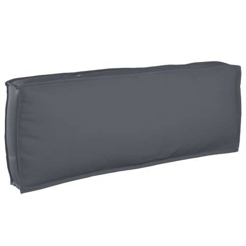 Jastuk za naslon Antracit 120x40x12 cm Oxford tkanina Cijena