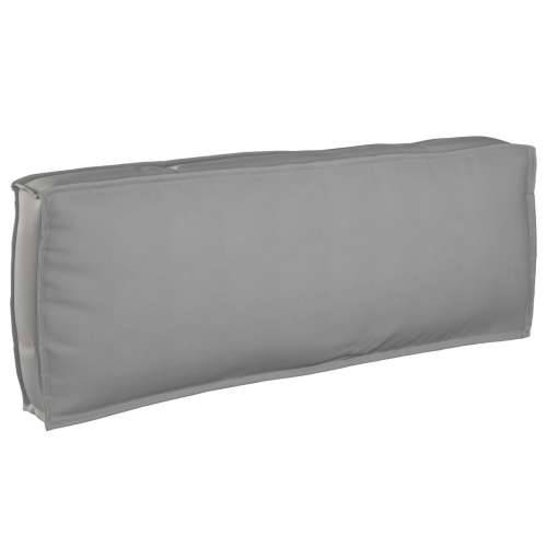 jastuk za leđa siva 120x40x12 cm Oxford tkanina Cijena