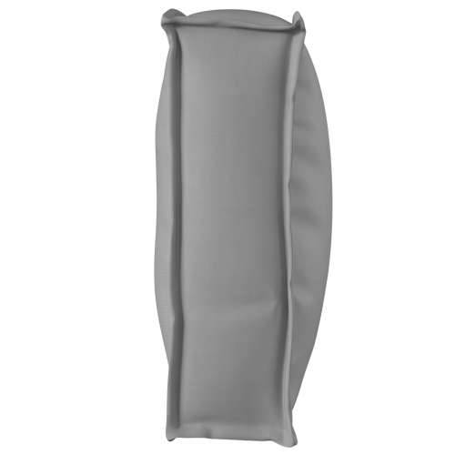 jastuk za leđa siva 120x40x12 cm Oxford tkanina Cijena