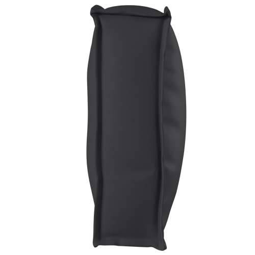 jastučić za leđa crni 120x40x12 cm Oxford tkanina Cijena