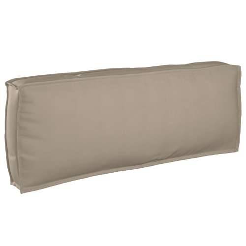 Jastuk za palete za naslon taupe 120x40x12 cm Oxford tkanina Cijena