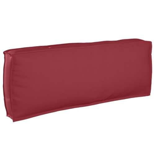 Jastučić za leđa bordo 120x40x12 cm Oxford tkanina Cijena