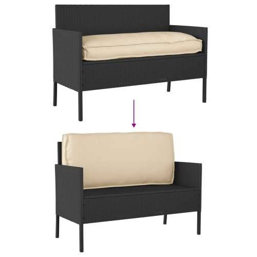 Jastučenje za sjedalo/leđa Bež 120x50x12 cm Oxford tkanina Cijena