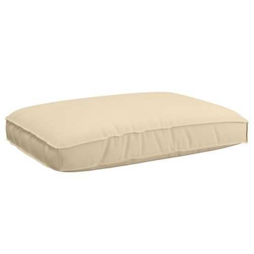 Jastuk za palete za sjedalo Bež 120x80x12 cm Oxford tkanina Cijena