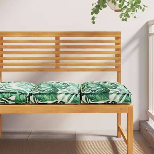 Jastučići za palete za sjedenje 2 kom lista uzorak 40x40x8 cm Oxford tkanina Cijena