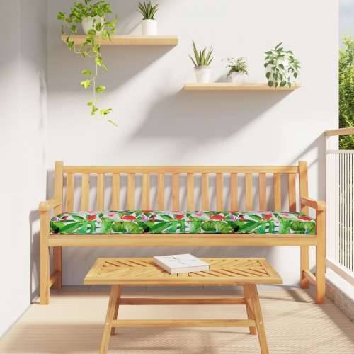 Jastučić za palete za klupe Tropska džungla 180x40x8 cm Oxford tkanina Cijena