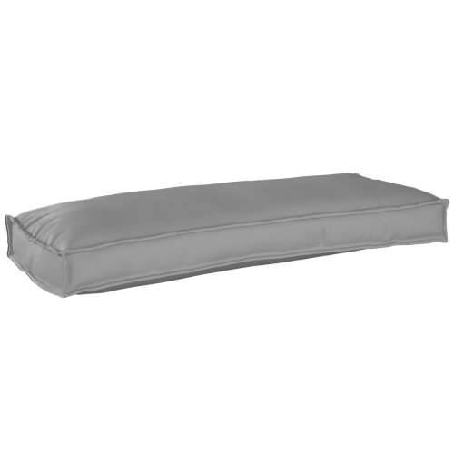 Jastučići za palete za klupu 2 komada Siva 100x40x8 cm Oxford tkanina Cijena