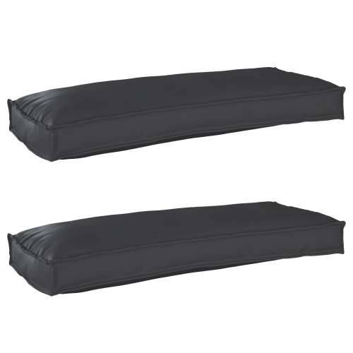 Jastučići za klupe 2 kom crni 100x40x8 cm Oxford tkanina Cijena