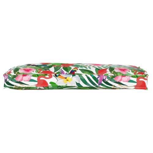 Jastučići za palete za klupu 2 komada Tropska džungla 100x40x8 cm Oxford tkanina Cijena