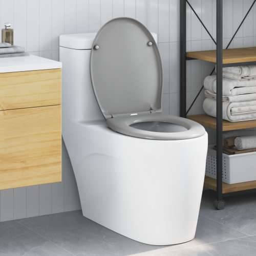 Brzoslaga sjedalo za WC s tiho zatvaranjem Duroplast Sivo Cijena