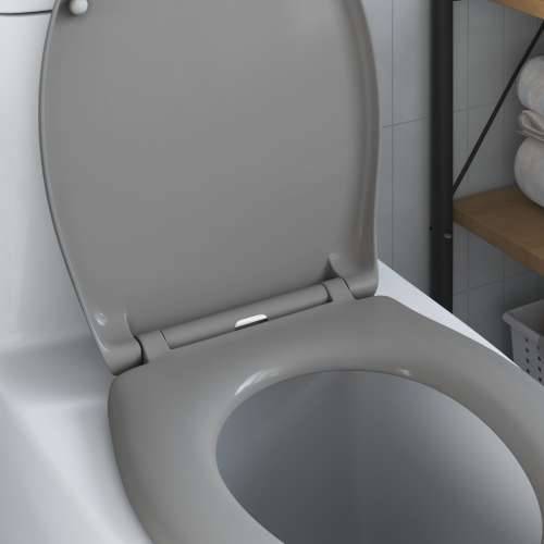 Brzoslaga sjedalo za WC s tiho zatvaranjem Duroplast Sivo Cijena
