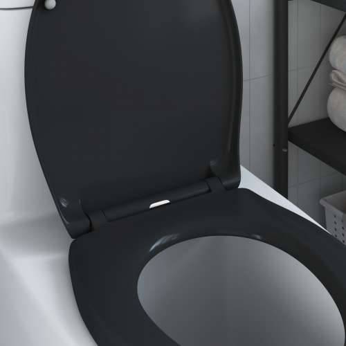 Brzo Otpuštanje WC daske s Tihim Zatvaranjem Duroplast Crna Cijena