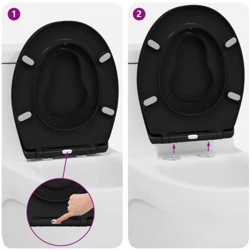 Obiteljsko WC sjedalo s dječjim sjedalom Brzo otpuštanje Duroplast Cijena