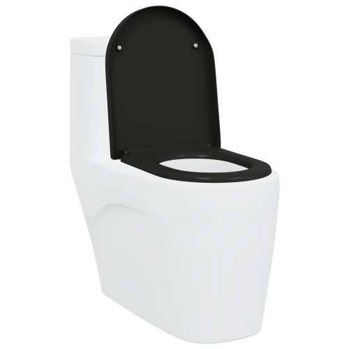 WC sjedalo s brzim otpuštanjem i mekim zatvaranjem Duroplast Crna Cijena