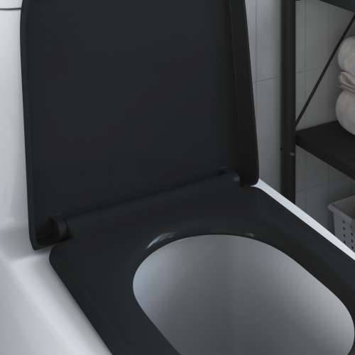 WC sjedalo s brzim otpuštanjem i mekim zatvaranjem Duroplast Crna Cijena