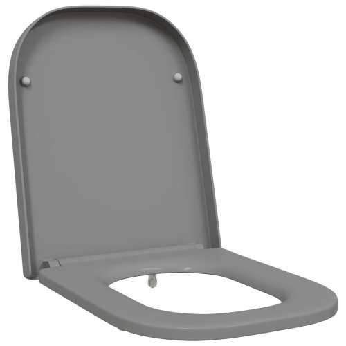 Brza oslobađajuća WC daska s mekim zatvaranjem Duroplast Siva Cijena