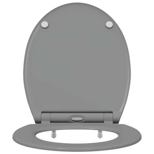 Brzo Oslobađanje WC Daska s Mekanim Zatvaranjem Duroplast Siva Cijena
