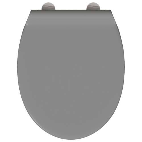 Brzo Oslobađanje WC Daska s Mekanim Zatvaranjem Duroplast Siva Cijena