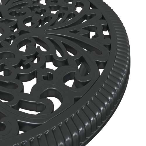 3-dijelni vrtni bistro set crni lijevani aluminij Cijena
