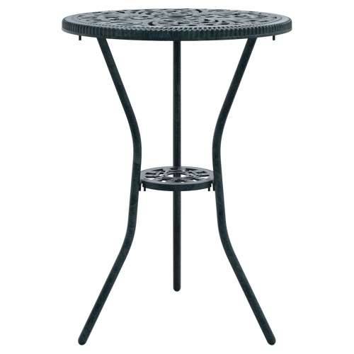3-dijelni vrtni bistro set zelene boje od lijevanog aluminija Cijena