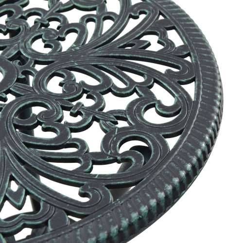 3-dijelni vrtni bistro set zelene boje od lijevanog aluminija Cijena