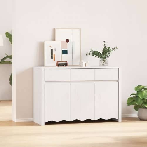Sideboard ““DRAMMEN”” Bijela 114x43x75,5 cm Čvrsto drvo bor Cijena
