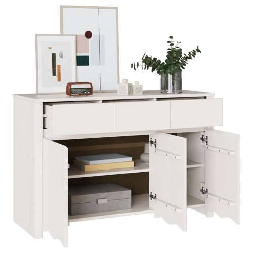 Sideboard ““DRAMMEN”” Bijela 114x43x75,5 cm Čvrsto drvo bor Cijena