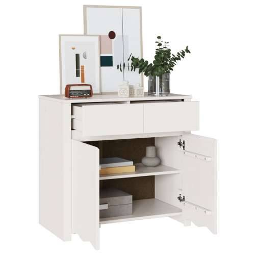 Sideboard ““DRAMMEN”” Bijela 79x43x75,5 cm Solidna Drvo Bor Cijena