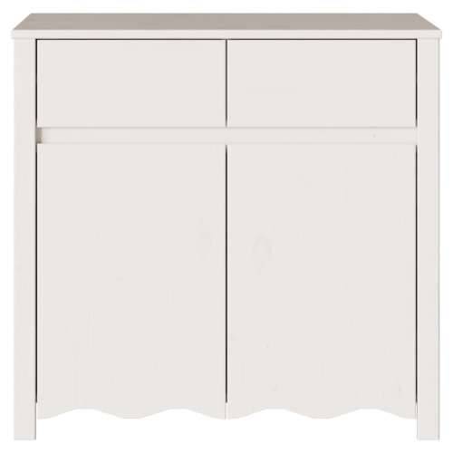 Sideboard ““DRAMMEN”” Bijela 79x43x75,5 cm Solidna Drvo Bor Cijena