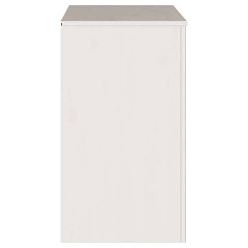 Sideboard ““DRAMMEN”” Bijela 79x43x75,5 cm Solidna Drvo Bor Cijena