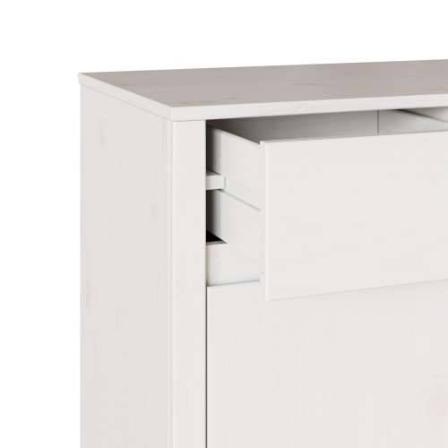 Sideboard ““DRAMMEN”” Bijela 79x43x75,5 cm Solidna Drvo Bor Cijena